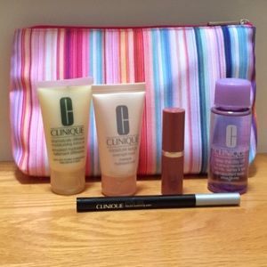Clinique Cosmetic Bag & Makeup/Skincare